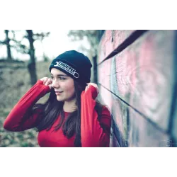 tugema Beanie Wintermütze – Tuner gegen Markenhass | Schwarz
