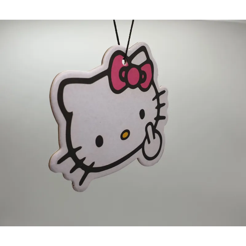 Hello Kitty Stinkefinger Air Freshener – Duftbaum JDM Tuning | Vanille