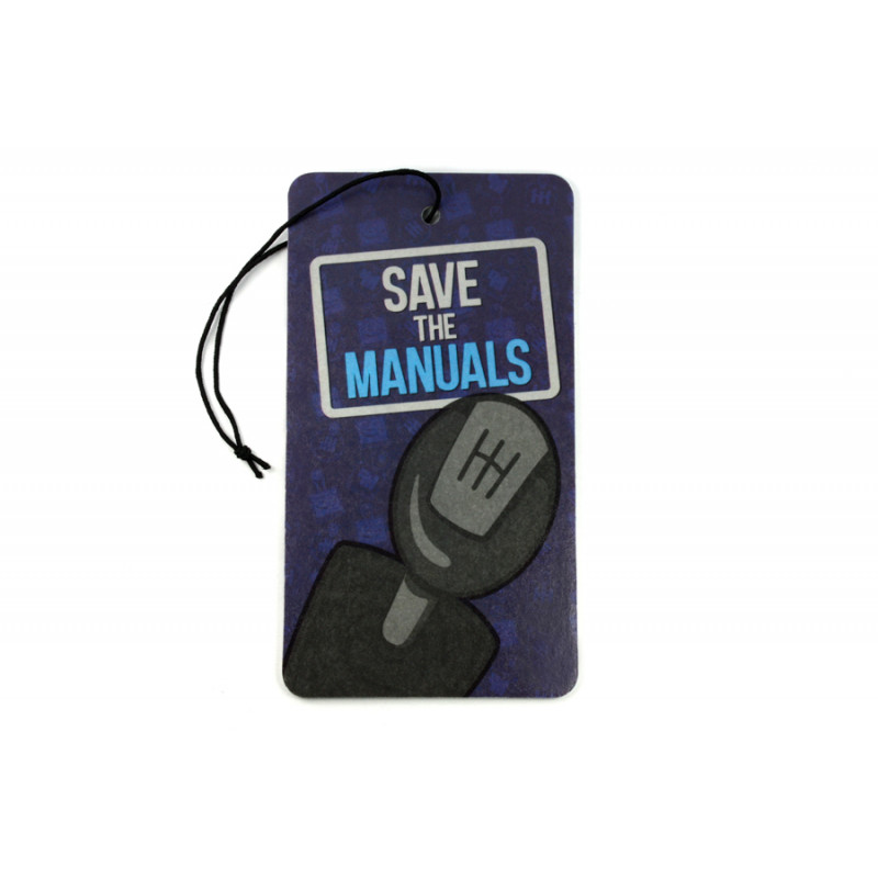 Air Freshener Save the Manuals Handschaltung – Duftbaum JDM Tuning | New Car & Vanille