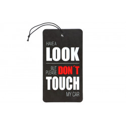 Air Freshener Look dont touch my Car – Duftbaum JDM Tuning | New Car & Vanille