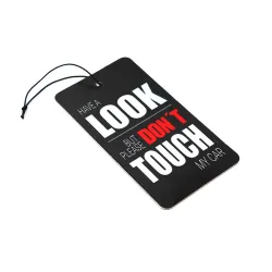 Air Freshener Look dont touch my Car – Duftbaum JDM Tuning | New Car & Vanille