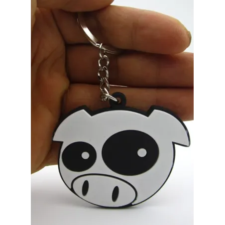 JDM Racing Pig Schlüsselanhänger PVC 3D – Tuning Accessoire