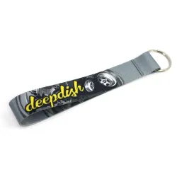 Short Lanyard Deep Dish grau – Schlüsselband JDM Tuning