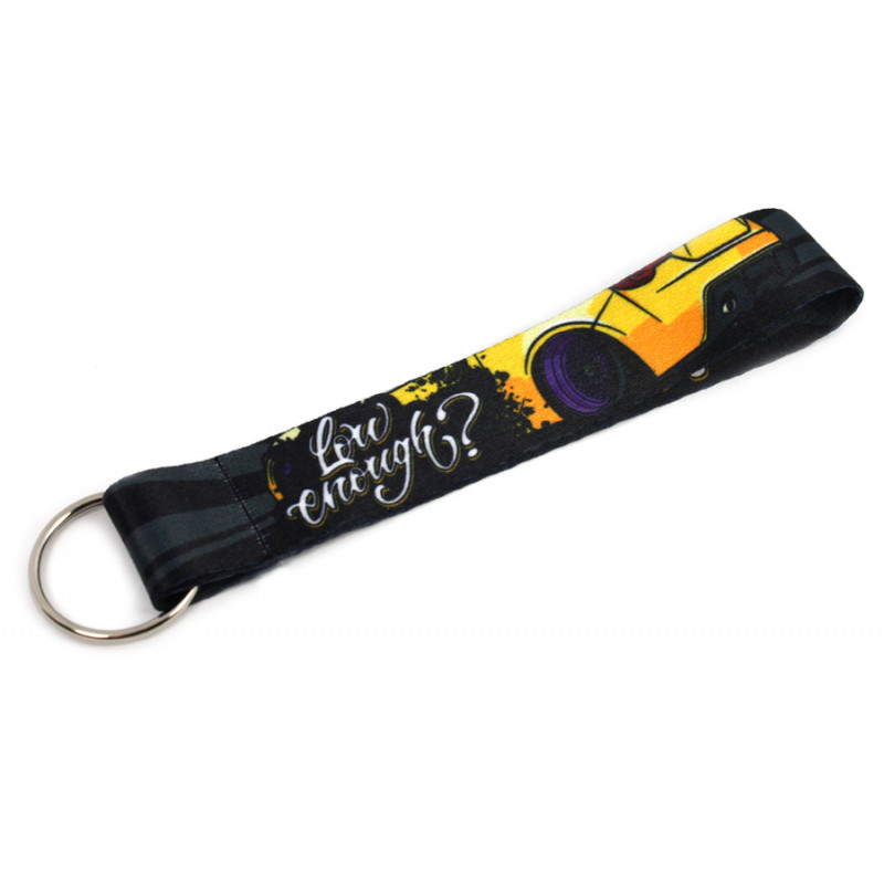 Short Lanyard Low Enough? schwarz – Schlüsselband JDM Tuning