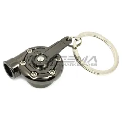 Turbo Turbolader Schlüsselanhänger Metall – Tuning Accessoire JDM