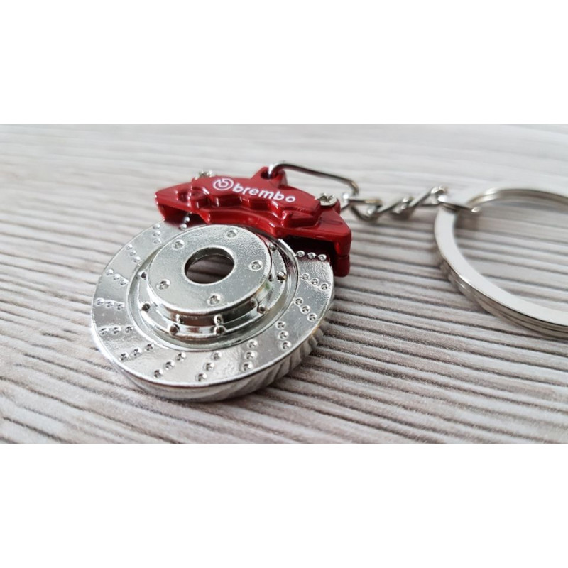 Bremsscheibe Brembo Schlüsselanhänger Metall – Tuning Accessoire JDM