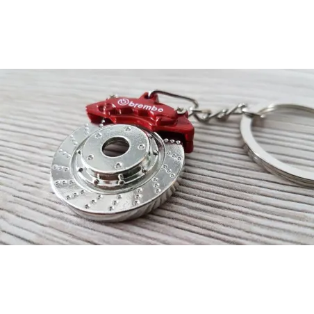 Bremsscheibe Brembo Schlüsselanhänger Metall – Tuning Accessoire JDM