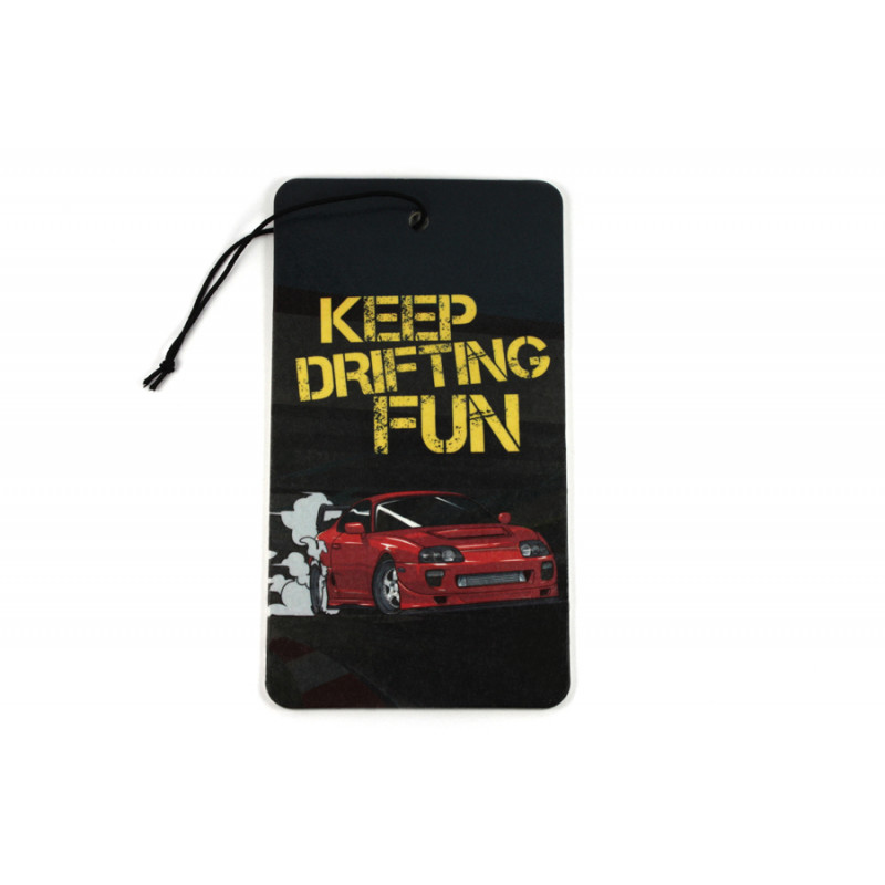 Air Freshener Keep Drifting Fun Toyota Supra – Duftbaum JDM Tuning | New Car & Vanille