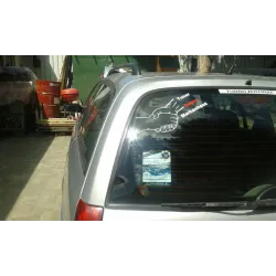 Tuner gegen Markenhass Aufkleber groß – Handschlag – JDM Tuning Sticker wetterfest